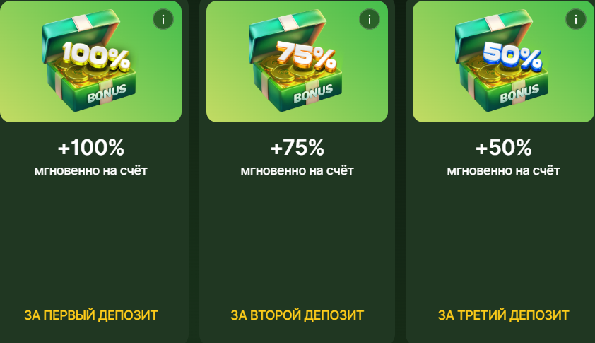 Бонус 225% от Riobet Бонусы за депозиты в Риобет казино
