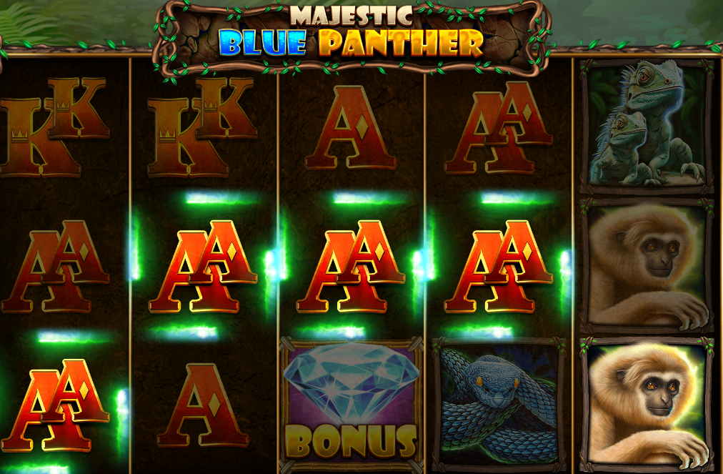 Majestic Blue Panther